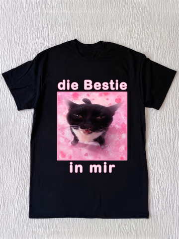 „Die Bestie in mir" Cat Shirt — Lustiges Katzen T-Shirt für Frauen